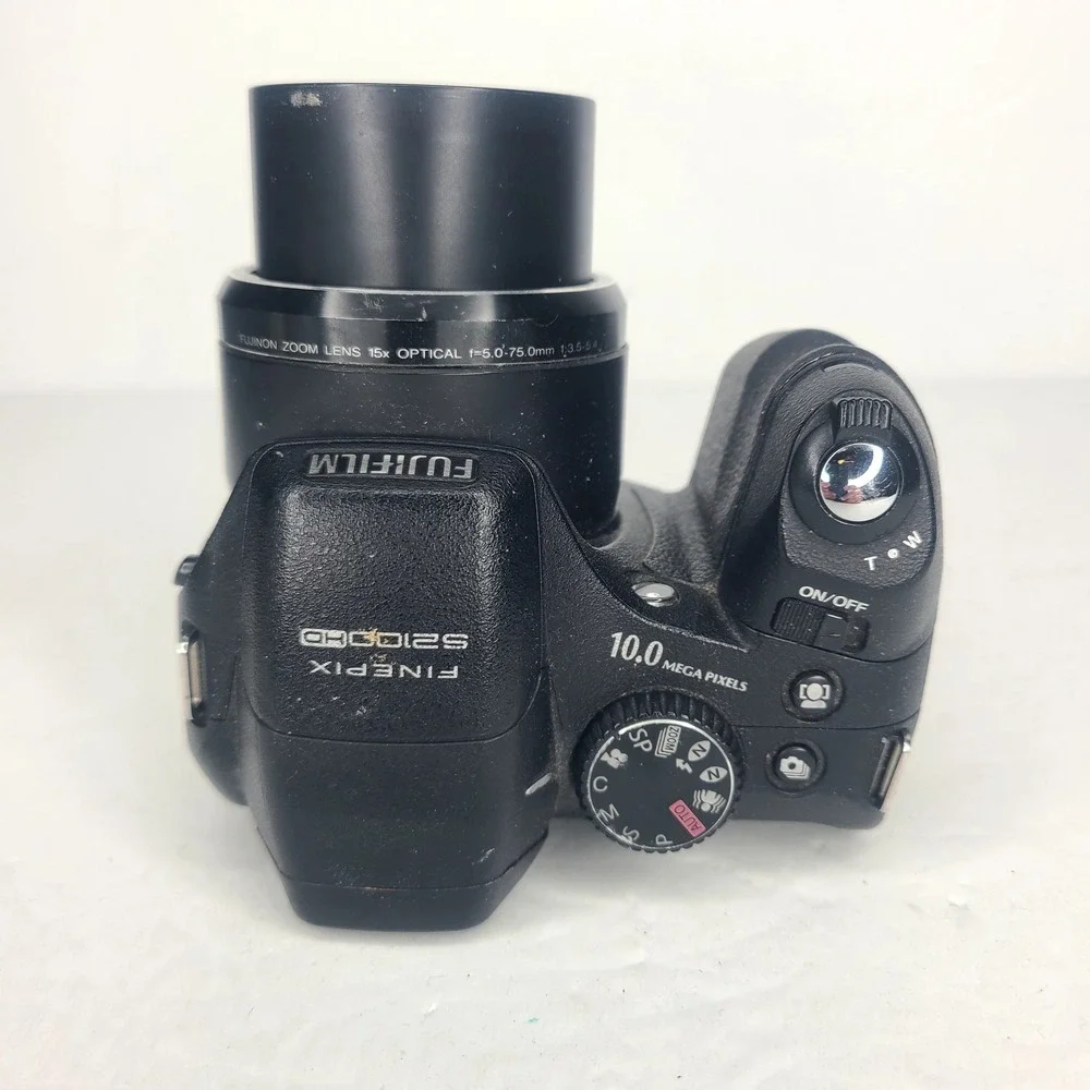 Fujifilm FinePix S2100HD‎ 10.0MP Digital Camera 15X Optical Zoom Black - TESTED